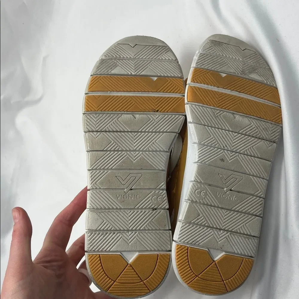 Mustard Vionic Nana Women's Sneakers Tennis Shoes